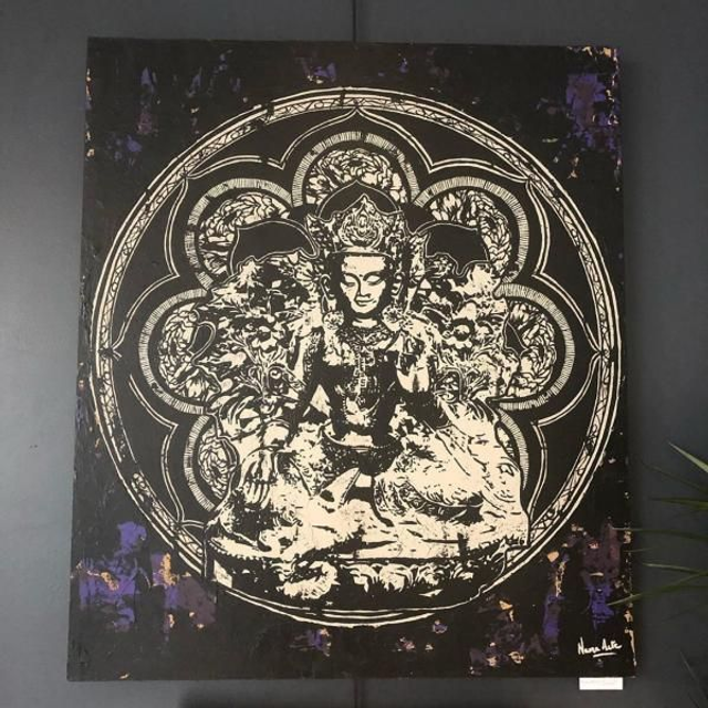 TARA VERTE  [PEINTURE SUR BOIS]