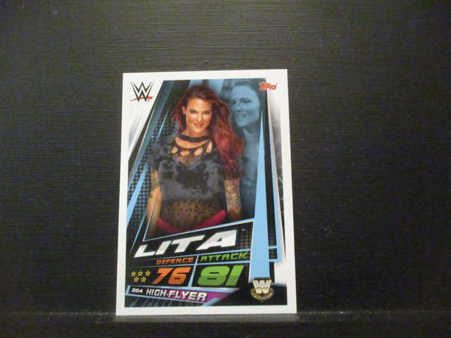 Lita - W Legends Slam Attax Universe Original Trading Card #204