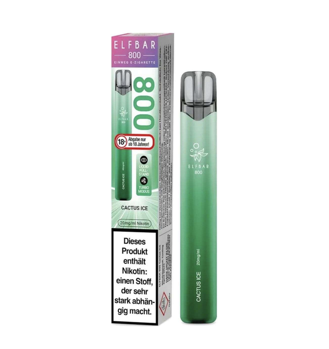 103 | Elfbar 800 Einweg E-Zigarette Cactus Ice 20mg Nikotin/ml