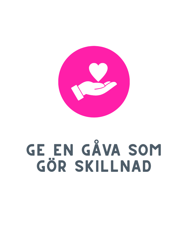 Donation till FRIDA -  Fri från våld
