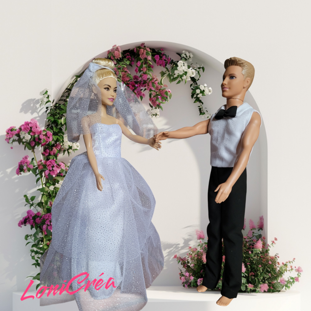 Mariée &amp; son voile