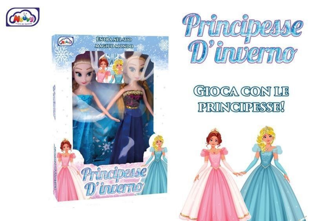 COPPIA PRINCIPESSE DINVERNO
