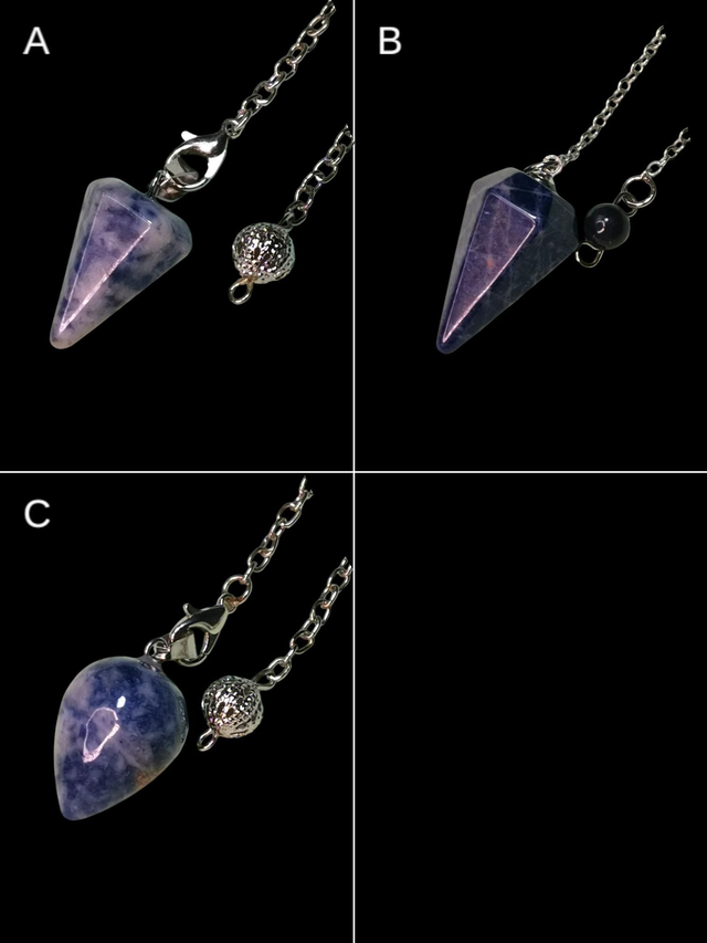 Pendule sodalite 