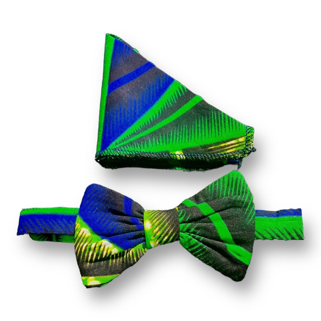 Noeud papillon et mouchoir de poche