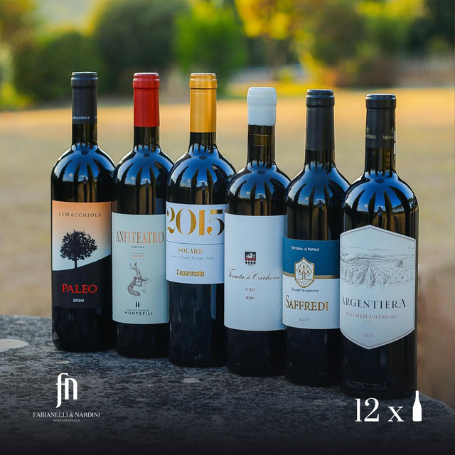 Supertuscans Wine Collection - 12 Bottles