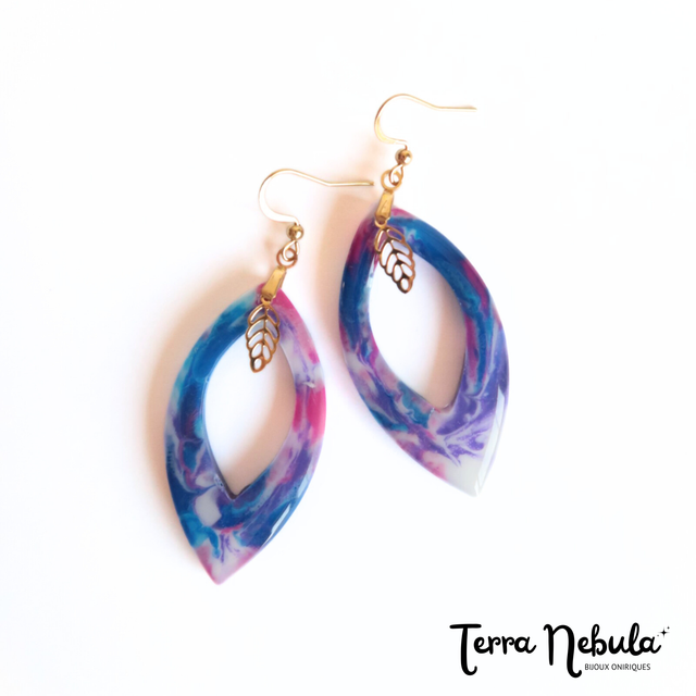 Grandes boucles d'oreilles Supernova | BO018