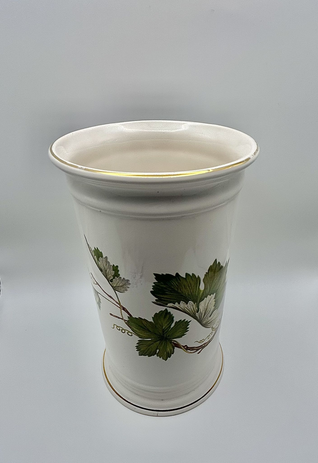 Westfield Art Pottery Vase with Botanical Motif (1980s)