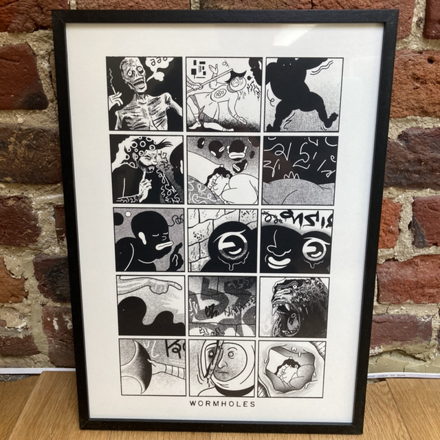 Wormholes 2 / silkscreen 