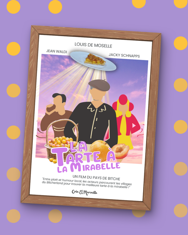 Affiche - Tarte à la Mirabelle 🍿