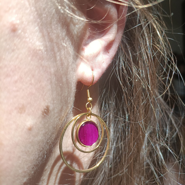 Boucles d'oreilles 'Solstice'