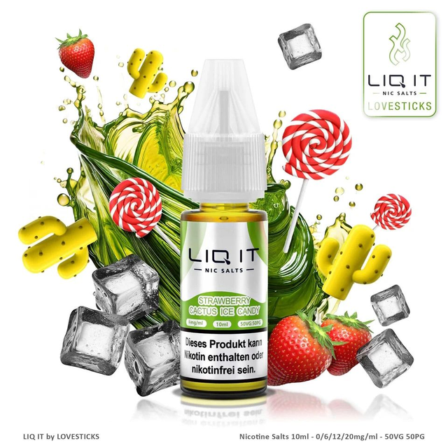 LIQ IT - Strawberry Ice Cand - 10ml
