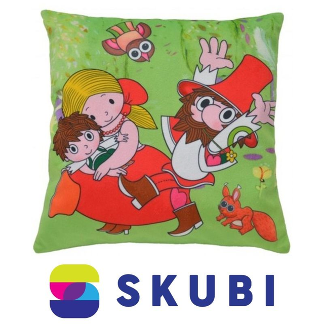 Polštář 25x25 cm Rumcajs, sad