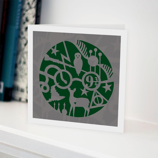 Card – Harry Potter / wizard inspired