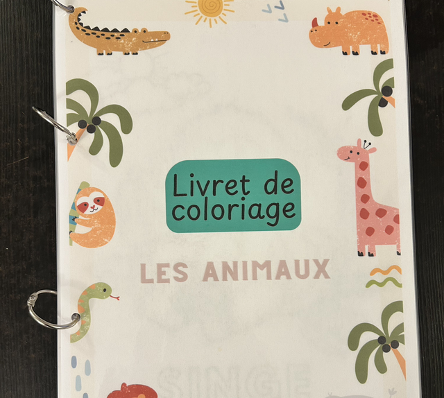 Livret de coloriage enfant – Activités ludiques &amp; créatives