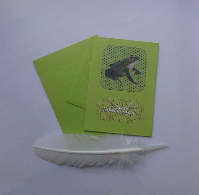 Le batracien d&#039;anniversaire