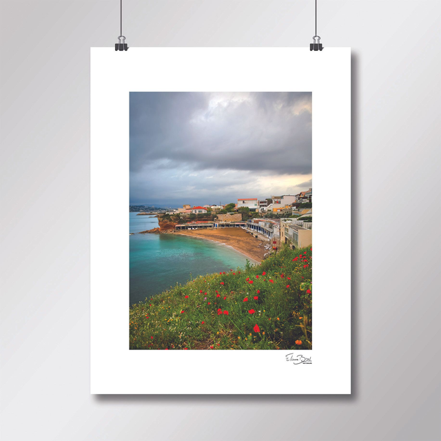 Affiche « Silence fleuri »