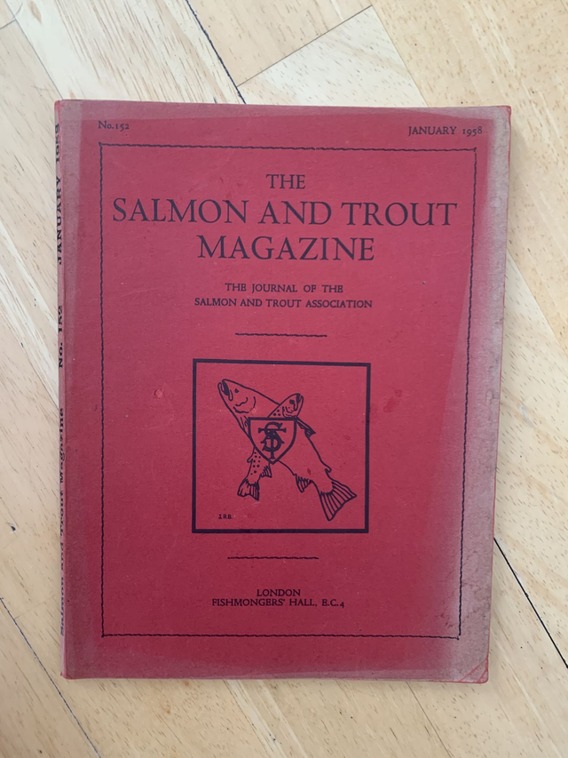 SALMON &amp; TROUT MAGAZINE January 1958