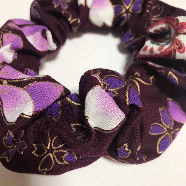 Coloured Hair Scrunchie-CHS04