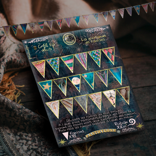 La guirlande de fanions - Créé ta déco !
