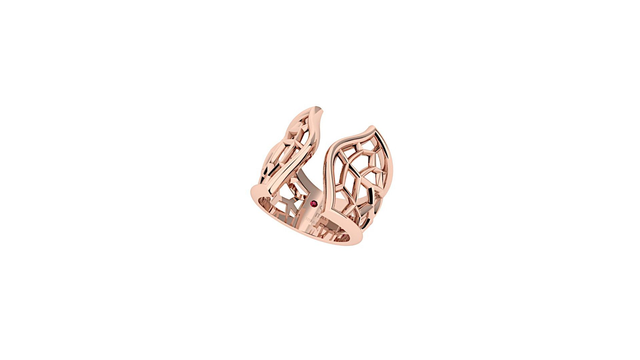 Anello Teorema Collection Rose Gold