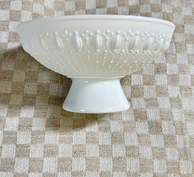 Weiße Porzellanschale Krautheim