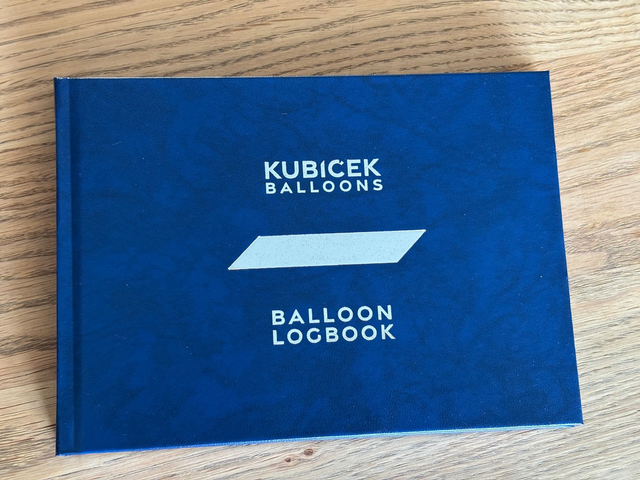 Kubicek Ballon Bordbuch