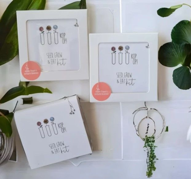 KOP OP! | Seed, Grow &amp; eat - Eetbare bloemen