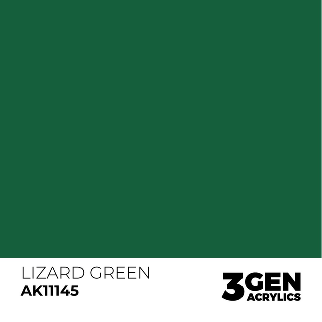 3rd Gen. Acrylics 145 Lizard Green