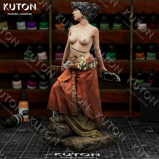 STATUE SALOME (Francesco Masriera) série art romantique