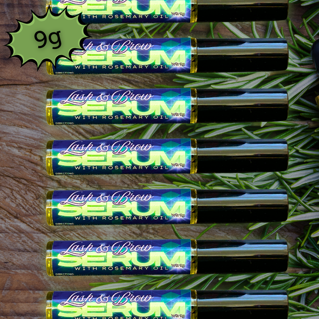Rosemary Lash &amp; Brow Serum By The Soap Pixies (9g)