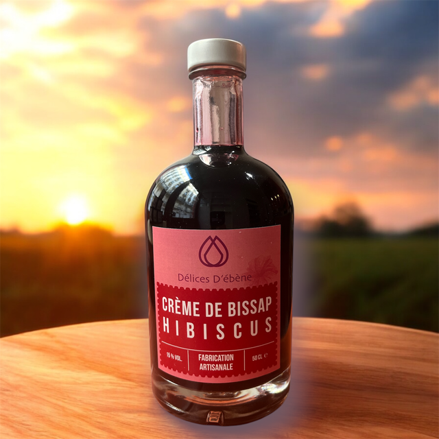 Crème de Bissap -Délices d'Ebène 50 cl