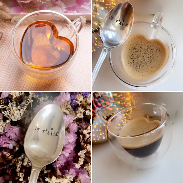 Ensemble tasse double paroi animaux + sa cuillère