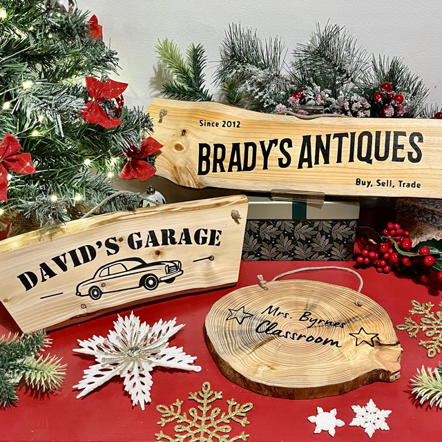 Custom Handcrafted Wood Wall Hanging