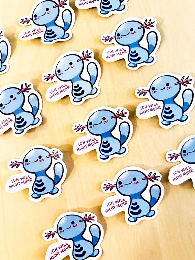 "ich will nicht mehr" Felino/Wooper