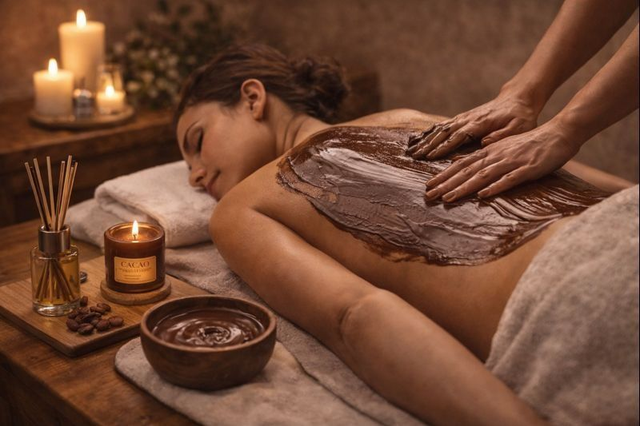 MASSAGGIO AROMATERAPICO AL CIOCCOLATO