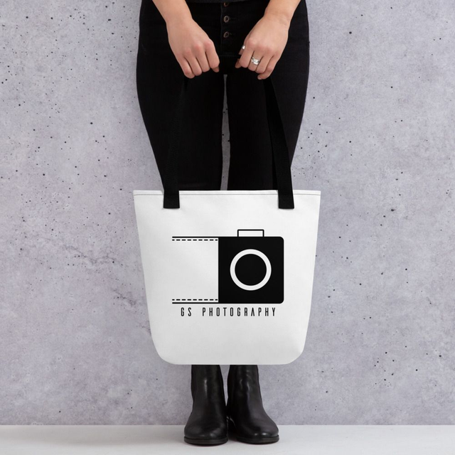 Shopping bag con logo fotografico