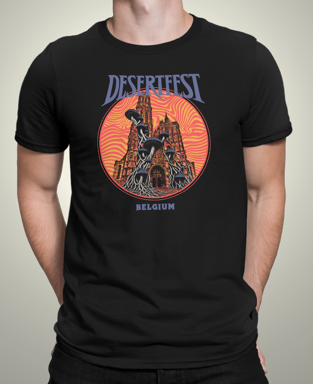 T-shirt Desertfest Belgium - Cathedral