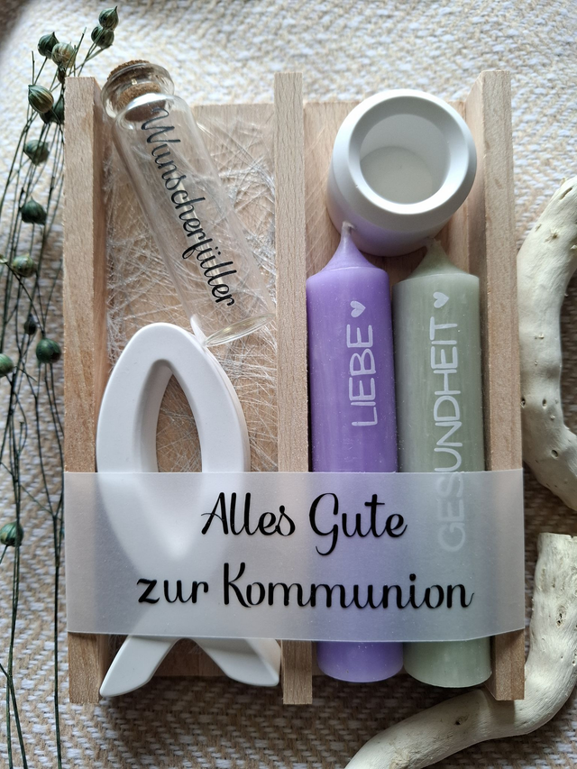 Geschenkset zur Kommunion / Konfirmation