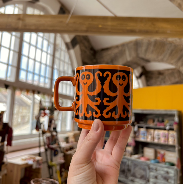 Magpie X Hornsea Mug Octopus - Orange