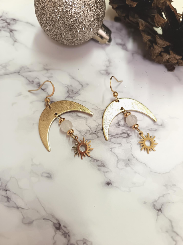 Boucles d&#039;oreilles magie des astres