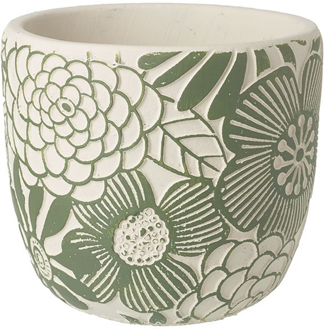 Flower Pattern Flower Pot