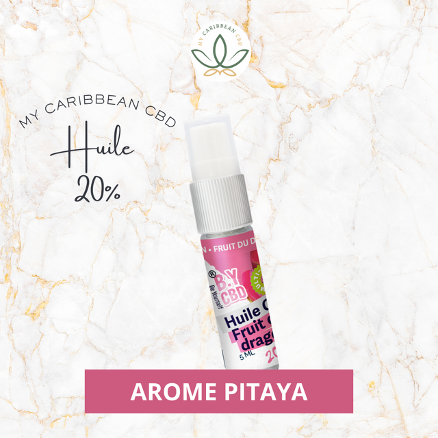 Huile CBD pocket fruit du dragon - My Caribbean CBD