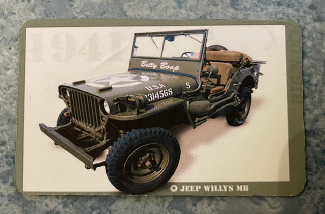Magnets jeep