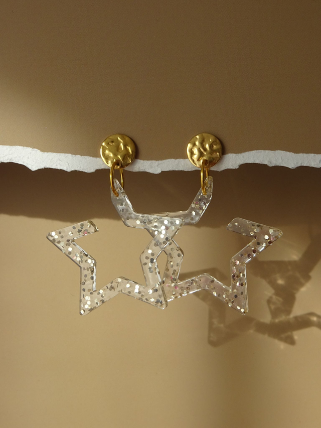 Etoile : Paillettes champagne