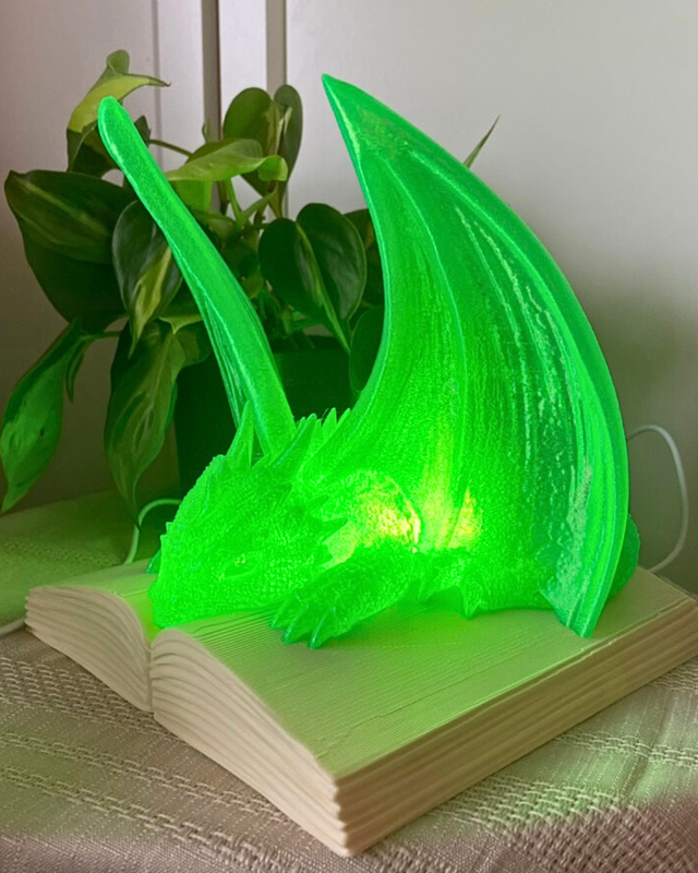Dragon Lamp "Sleeping Dragon"