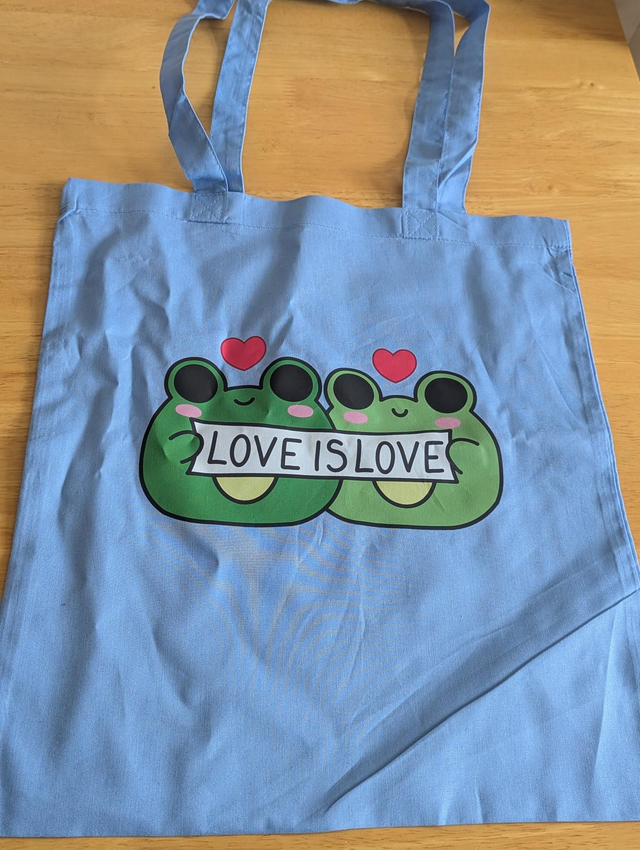 Love is Love tote bag
