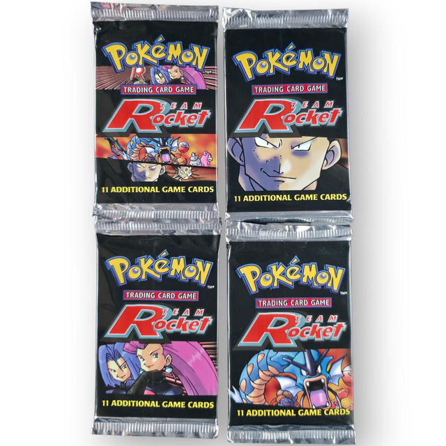 Pokémon Team Rocket Booster Set | 4 Artworks | Englisch
