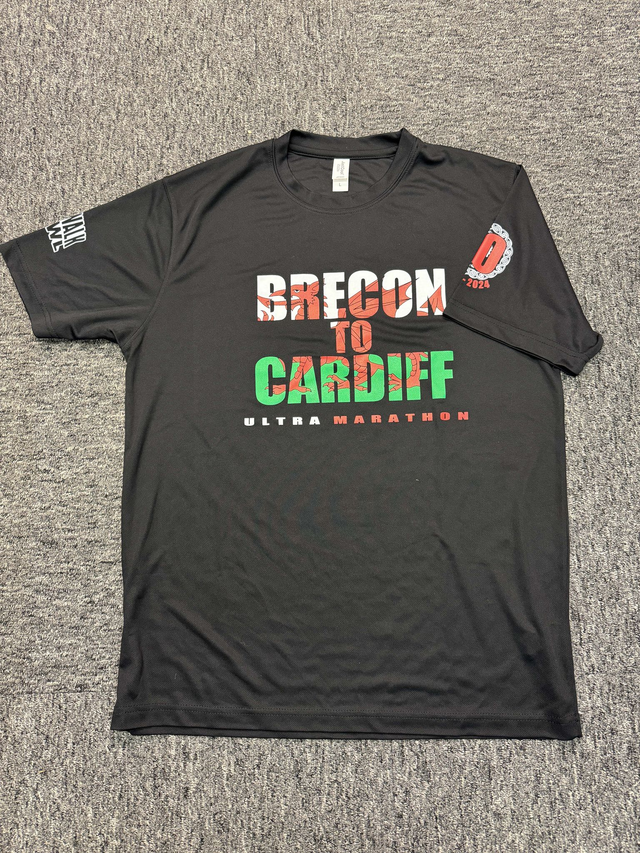 Brecon to Cardiff 2024 Classic T-Shirt (Tech)