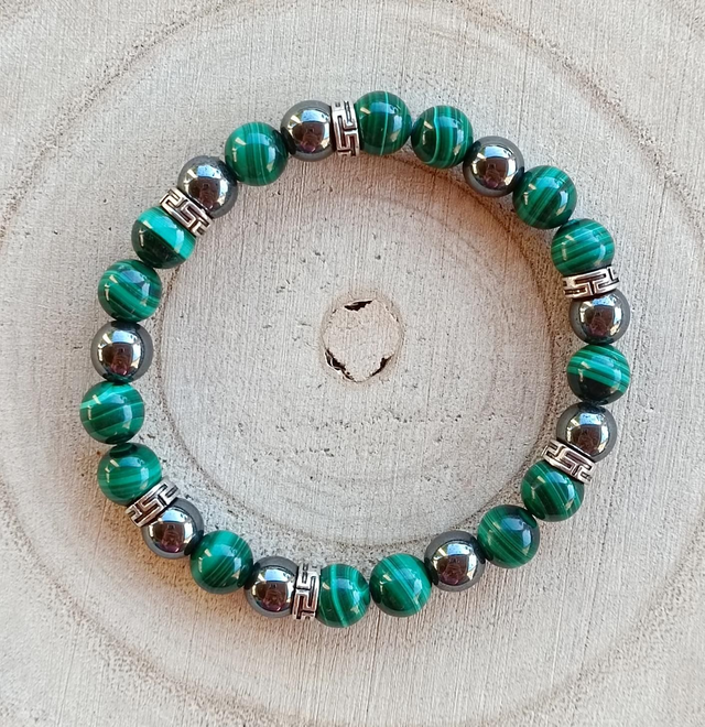 Malachite et Hématite