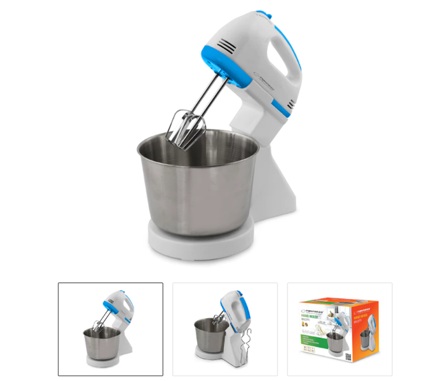 Mixeur avec bol Biscotti – Puissance et confort mains libres